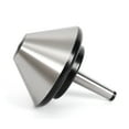 thumbnail image 4 of 120mm 4.66" MT2 Steel Bull Nose Live Center Morse Taper 75 Degree Nose Tool Bit Silver 900lbs Load Capacity, 4 of 12