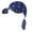 Dark Blue, variant on Ladies Baseball Cap With Bandana Cotton Breathable Boho Dad Hat Adjustable Sun Protection Hats For Women Red