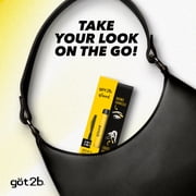 got2b Glued 2-in-1 Brow Gel & Edge Control, Strong Hold Eyebrow & Hair Mascara, 0.54 oz