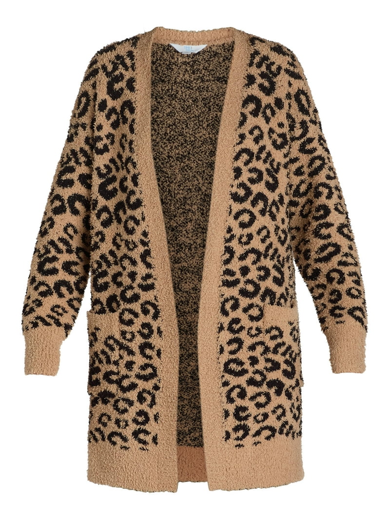 Time Tru Women's Super-Soft Knit Cardigan, XS-XXXL, Polyester