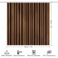 thumbnail image 2 of Shower Curtain Sets with Rugs, Leaves Pattern Printed on Shower Curtain for Men, Great for Master Bath Beach House Modern Home, 72 x 72 inches, 2 of 8