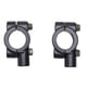 thumbnail image 5 of Soporte de espejo de manillar de motocicleta negro universal 10 mm 7/8 " Hugtrwg  Para estrenar, 5 of 7