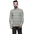 thumbnail image 1 of Atasi Indian Traditional Kurta For Men Mandarin Collar Short KurtaShirtFor Boy, 1 of 1