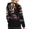 thumbnail image 5 of Sigee Chucky T for Women's Pullover Hoodie Sweatshirts Adult Casual Long Sleeve Sweatshirts ,Sizes S-2XL,Large, 5 of 6