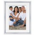 thumbnail image 2 of 11x15 Frame Silver With White Picture Mat For 11x15 Photo - Silver 13x17 Frame To Display Print or, 2 of 8