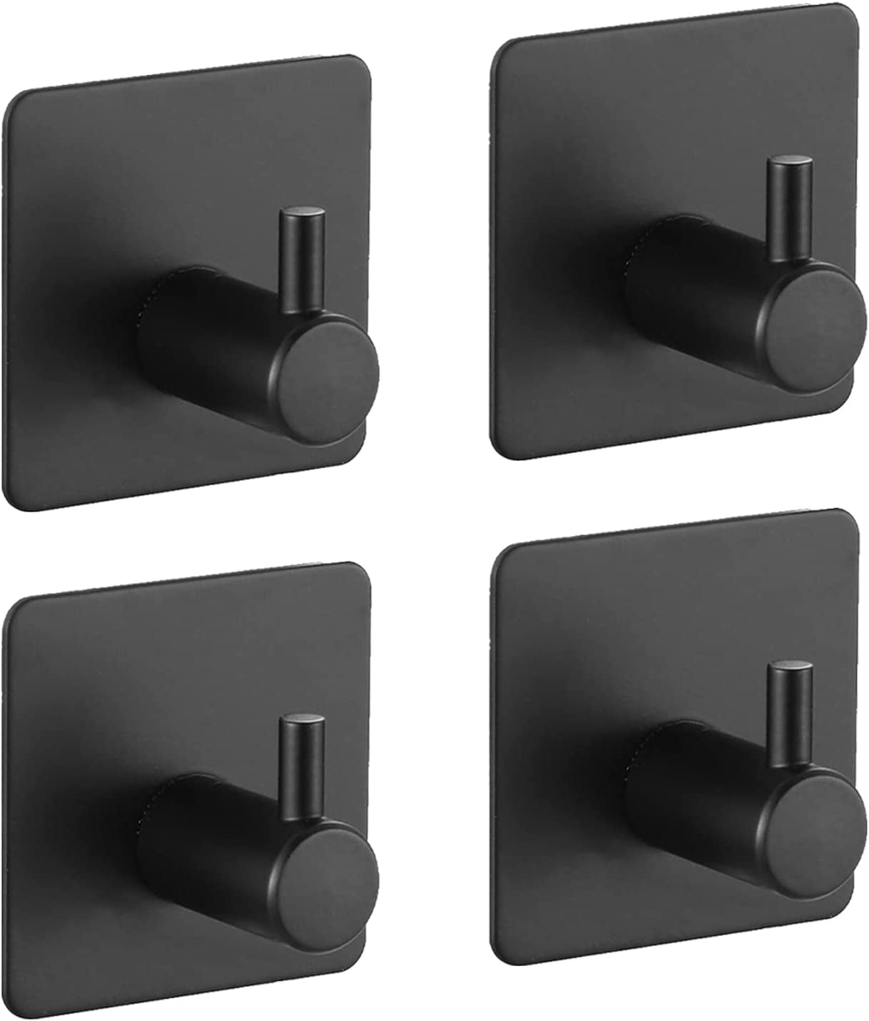 XXMAO Adhesive Hooks, Door Hooks Heavy Duty Towel Hooks Stick on Wall