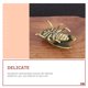thumbnail image 3 of AURARMLET De Cigarras De Latón Dorado Para El Hogar Con Y Detallado, 3 of 8
