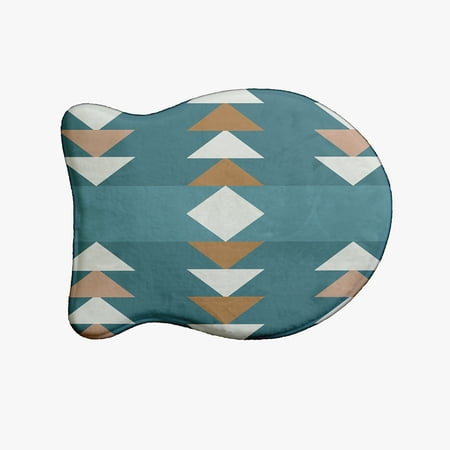 Simply Daisy Sagebrush Fish Shape Pet Feeding Mat for Cats