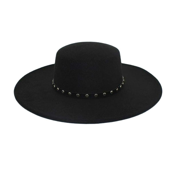 nsendm Male Hat Adult Lumber Hat Fedora Hats for Men Women Elegant Winter  Wool Bucket Hat 1920s Vintage Cloche Bowler Hats Men Hat(Black, One Size)