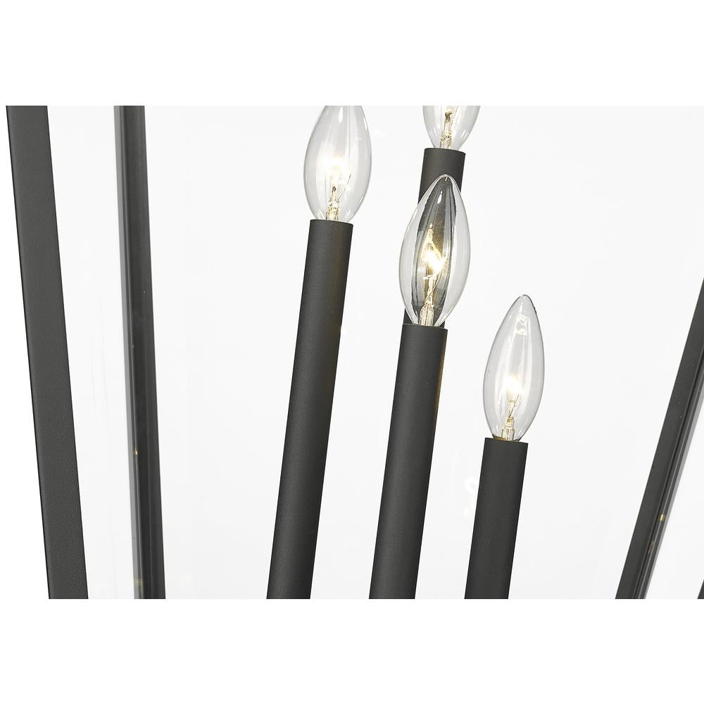 4 Light Outdoor Post Mount In Transitional Style-34.25 Inches Tall And 19.5 Inches Wide-Black Finish Z-Lite 579Phxlxr-Bk