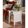 thumbnail image 5 of AFI Nantucket End Table with Charging Station in Driftwood-Finish:White,Item Package Quantity:1, 5 of 10