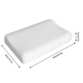 thumbnail image 6 of White Natural Latex Massage Neck Pillow Slow Rebound Memory Foam Pillow, 6 of 8