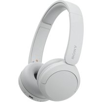 SONY WHCH520 Wireless On Ear Headphones with USB Cable, White
