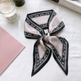 thumbnail image 3 of Satin Silk Head Scarf,Women's Silk-Like Square Neckerchief,Sleeping Hair Wrap,Lightweight Silk-Like Bandana, 3 of 3