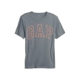 thumbnail image 1 of Camiseta GAP Mercury Grey para niños, manga corta, talla pequeña, 1 of 2