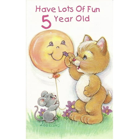 Have Lots of Fun 5 Year Old (AGE7), Cover: Have Lots of Fun 5 Year Old By Magic Moments Ship from