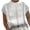 White, variant on WREESH Womens Spring Summer Business Casual Tops Solid Color Casual High Neck Top Cotton Linen Lace Short Sleeve Blouses White