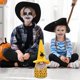 thumbnail image 5 of Fiudx Liquidación De Juguetes Decoraciones De Gnomos De Halloween Que Cambian De Color, Iluminación De Felpa, Decoración De Gnomos De Halloween Con Sombrero De Bruja, Muñeca Escandinava, Elfos, Decor, 5 of 7