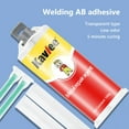 thumbnail image 6 of All-Purpose Metal Repair Glue | Caster’s Strong Adhesive for Oil Tank Leak Sealing, Radiator Crack Fix, Household DIY, Automotive & Industrial Use | Heat-Resistant | 1:1 Mix | 1 Tube, 6 of 9
