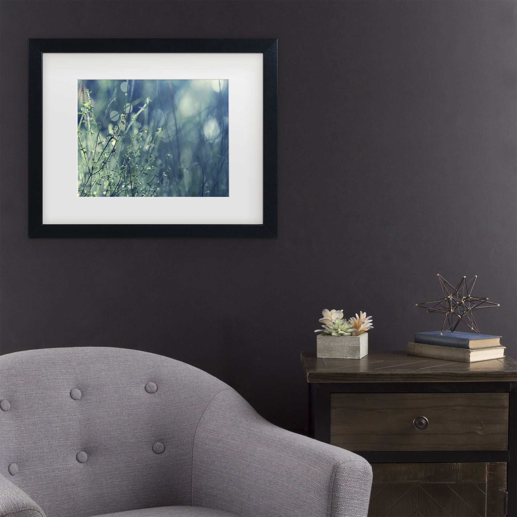 Trademark Fine Art 'Blues in the Morning' Canvas Art by Beata Czyzowska Young