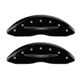 thumbnail image 3 of MGP 4 Caliper Covers Engraved Front & Rear Style 2/Chrysler Wing Black finish silver ch Fits select: 2011-2013 CHRYSLER 200 TOURING, 2008 CHRYSLER SEBRING TOURING, 3 of 6