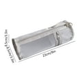 thumbnail image 3 of Clear Mesh Pencil Case, Large Pencil Pouch - Minimalist Japanese Style Transparent Pouch, Exam Friendly for Organizing Supplies - Pencil Cases for Adults, Aesthetic Pencil , UKHBMC | Nylon,Spandex, 3 of 9
