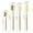 B, variant on Steak Knife Set 4-Piece Set Handle Stainless Steel Tableware Dessert Salad Spoon Fork Handle Steak Knife Fork Spoon Tea Spoon