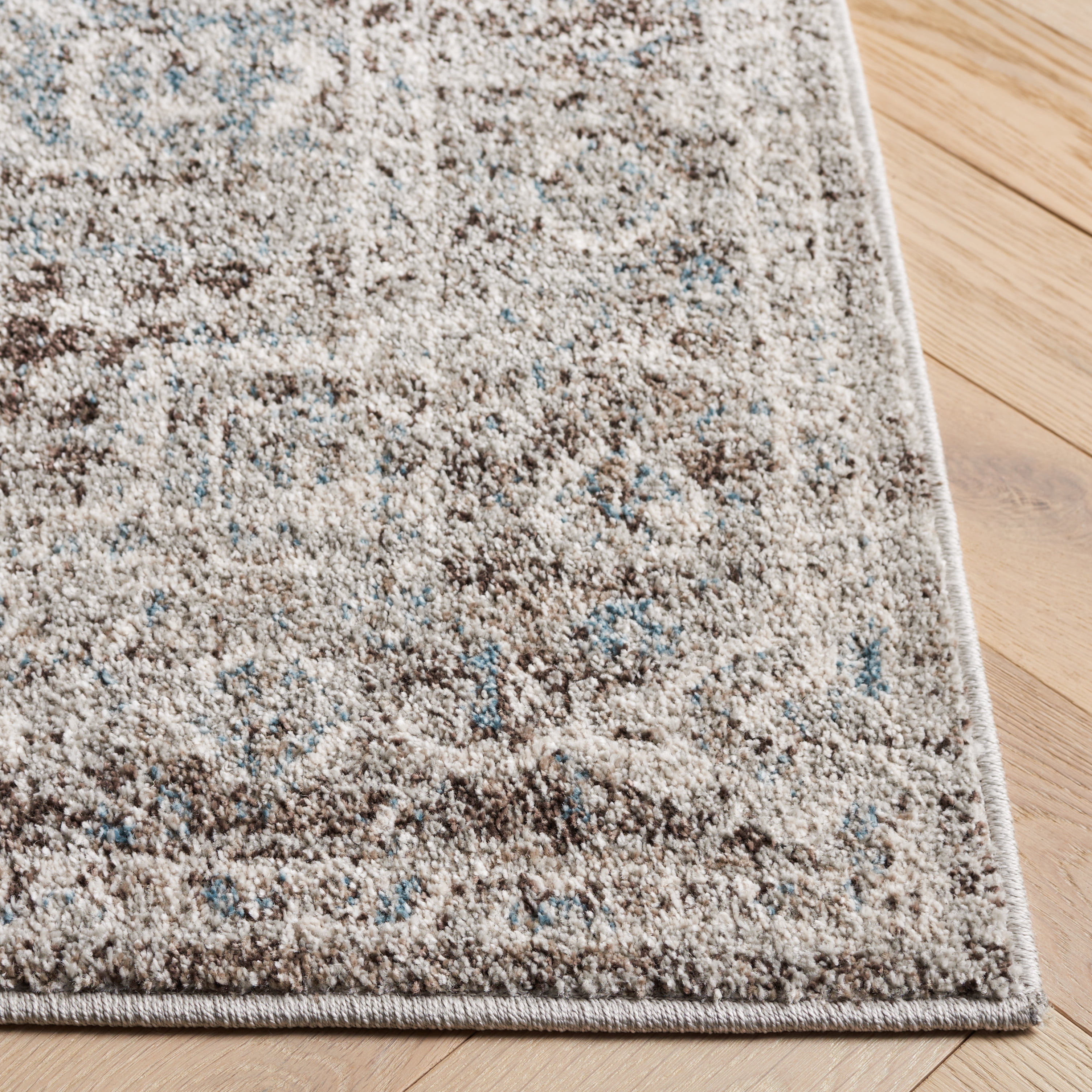 SAFAVIEH Vintage Tabriz Abagail Medallion Area Rug, Gray/Blue, 9' x 12'