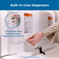 thumbnail image 5 of ECR4Kids Horizontal Wall-Mounted Diaper Changing Station, Baby Changer, White Granite, 5 of 9