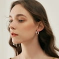 thumbnail image 2 of Alexcraft Hammered Hoop Earrings For Women Gold Chunky Teardrop Shape Thick Hoops Earrings Hypoallergenic for Sensitive Hoop Earrings Jewelry, 2 of 6