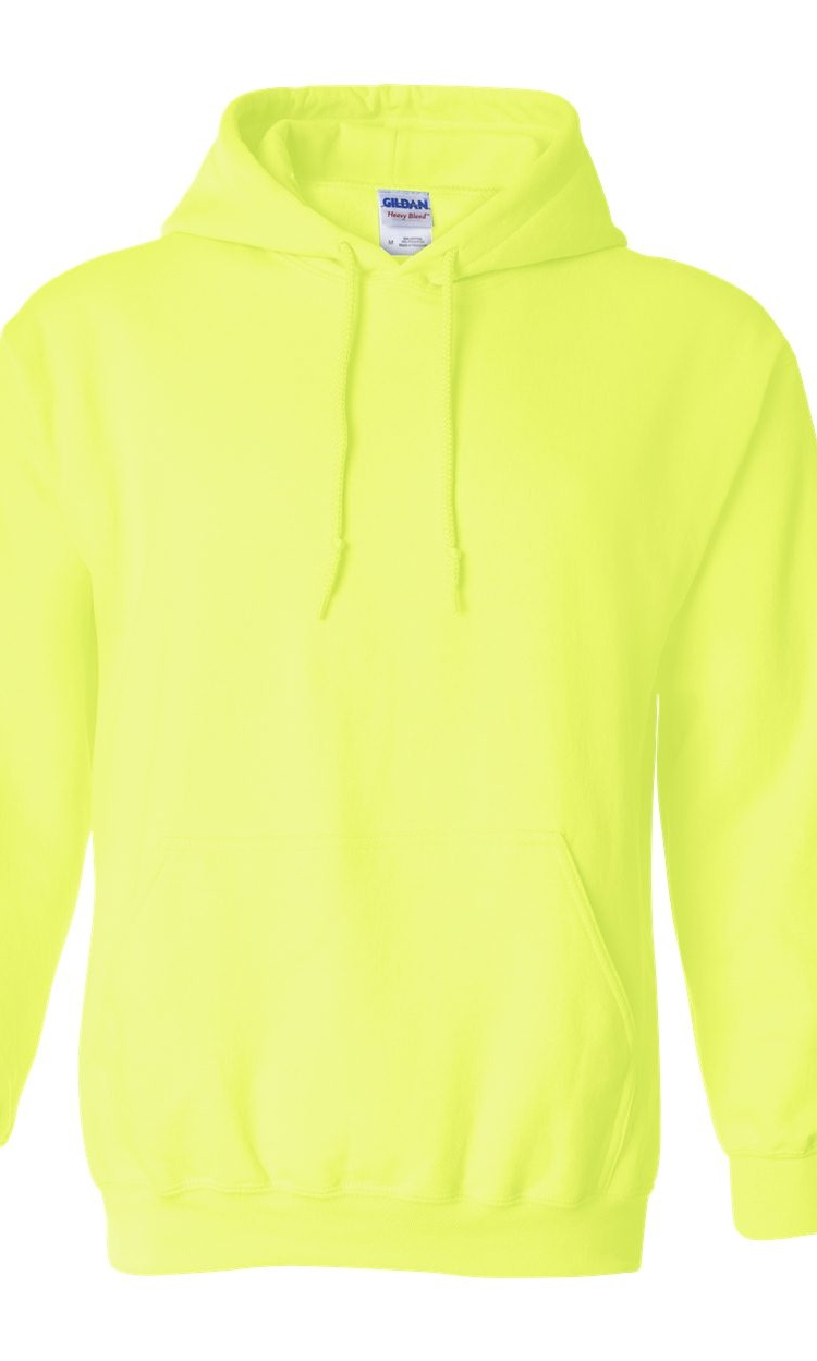gildan yellow sweatshirt