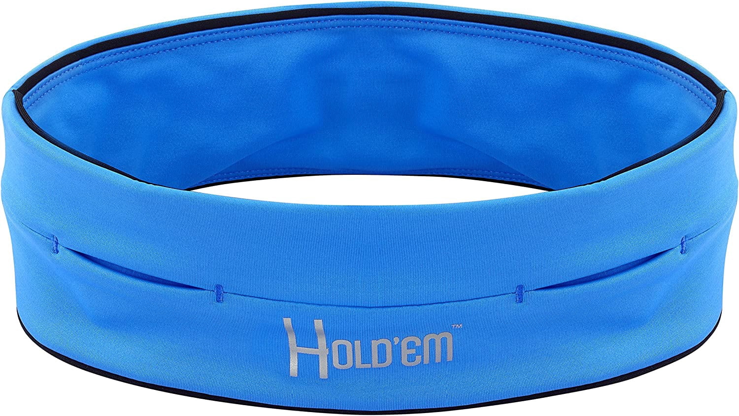 World Best Premium Hold'em Running Belt with Unique Pockets for Unisex Adult - Blue