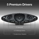 thumbnail image 4 of Altavoz inalámbrico Bowers & Wilkins Zeppelin, diseño icónico, 5 controladores incluido subwoofer, transmisión inalámbrica a través de Bluetooth, Alexa integrada, AirPlay y Spotify Connect, soporte mu, 4 of 5