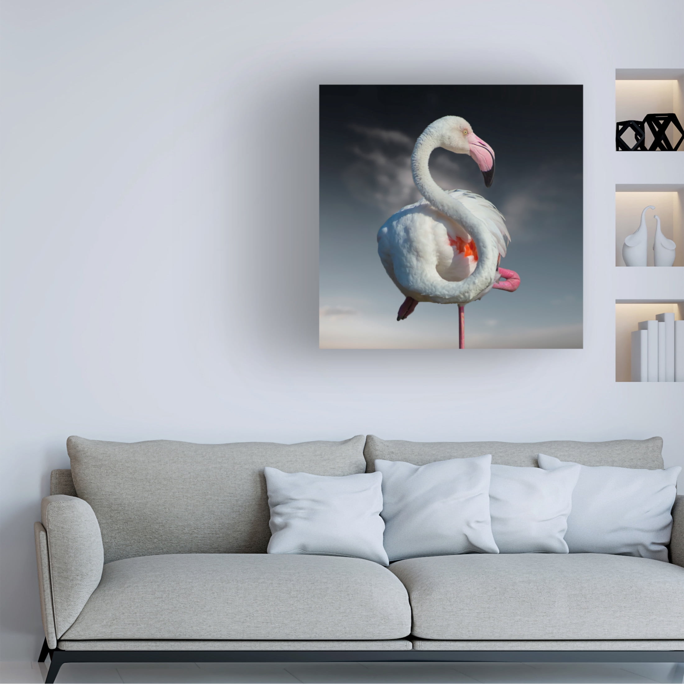 Trademark Fine Art Walter Caterina  In Pink We Trust Canvas Wall Art