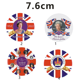 thumbnail image 2 of 10PCSQueenstickerFunnyCarStickerWindowDecalforVehiclesAutomotiveStickers,Queensticker,CarWindowCling,queenelizabethIIcommemorativestickerscomputerstickers, 2 of 5