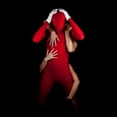 thumbnail image 4 of Morphsuit Full Body Costume Red Original Bodysuit for Adults Super Stretch Suit Cosplay Outfit Halloween Fancy Dress, 4 of 5