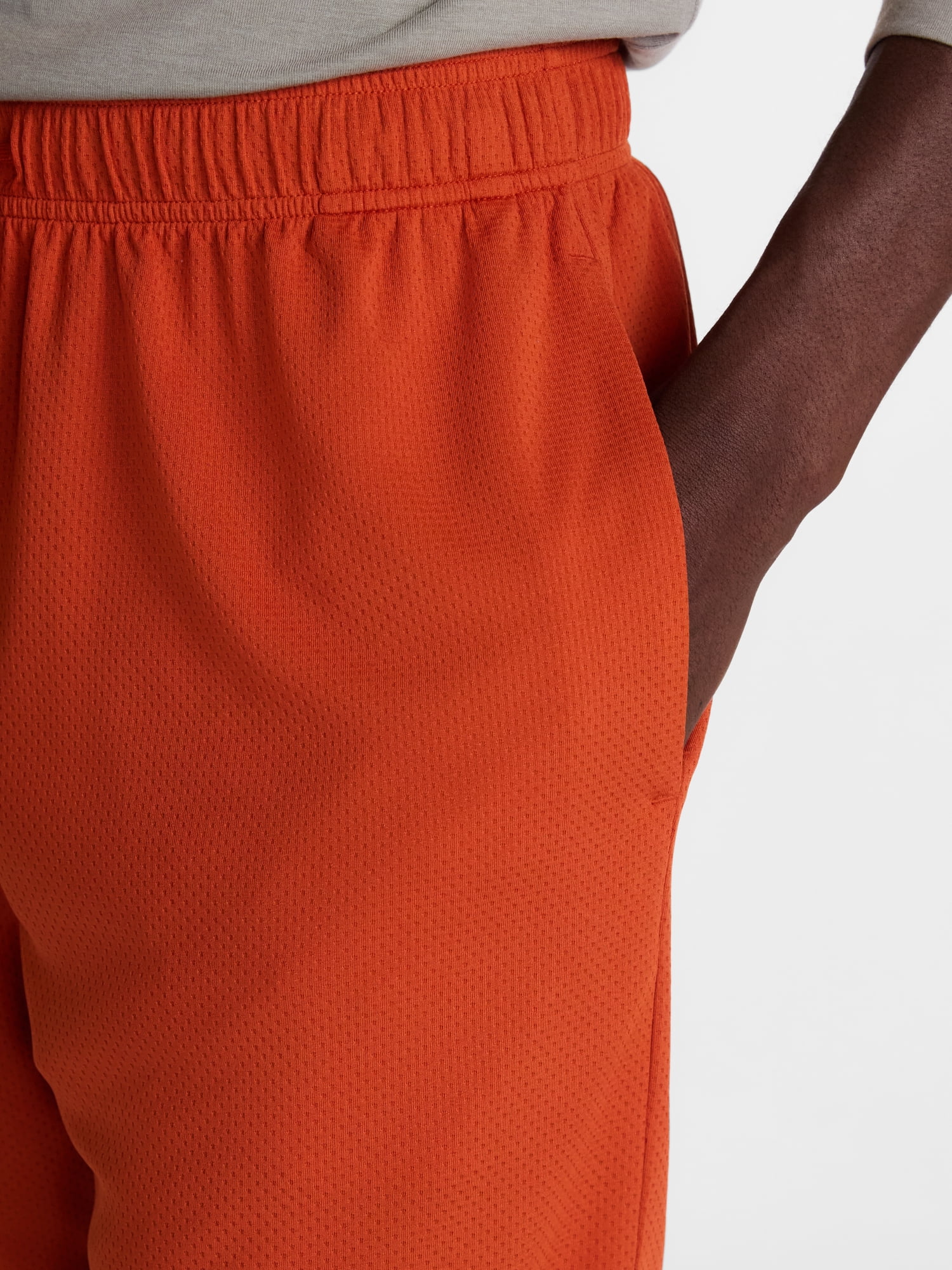 Athletic Works Men's and Big Men's Active Mesh Shorts, 9" Inseam, Sizes XS-5XB