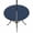 Dark Blue, variant on Round Outdoor Tablecloth with Umbrella Hole and Zipper, Light Yellow Tablecloth with Elastic Waterproof, Minimalist Modern Solid Color Yellow Patio Table Covers for 45" - 54" Picnic Pool Tables
