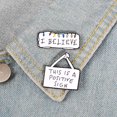 thumbnail image 1 of 2 uds, broche de espejo de bolso de dibujos animados Unisex, joyería de aleación, imagen principal, 1 of 2