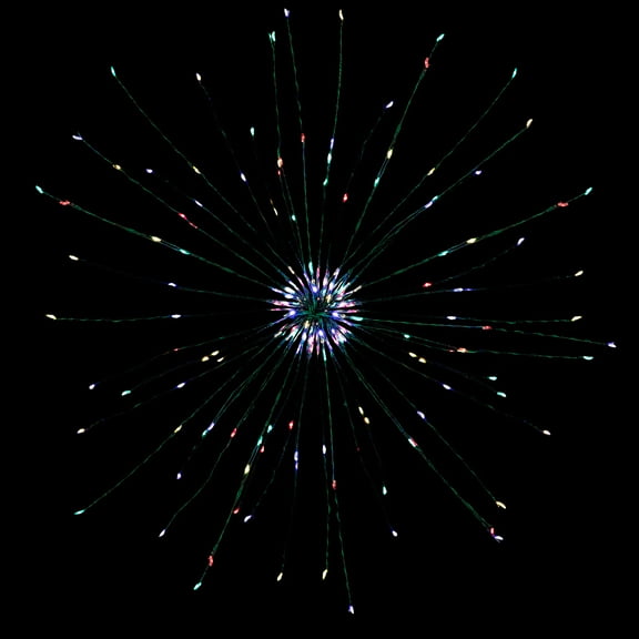 Northlight LED Lighted Firework Branch Christmas Decoration Micro Fairy Multi-Color Lights - 20"