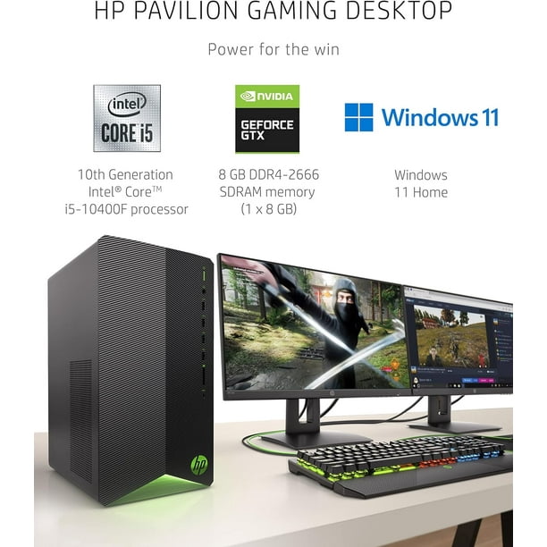 HP Pavilion Gaming PC - Compact desktops for ecommerce - Walmart
