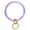 Purple, variant on Silicone Keyring Bracelet Bangle Wristlet Sports Swim Keychain Key Ring Car Key Chain