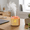 Wood grain, variant on 160ml Saltstone Flame Scented Diffuser, 6 Colors Realistic Fire Effect Aroma Diffuser, Silent Cool Mist Humidifier for Bedroom & Night Light, Gift for Home Relaxing