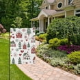 thumbnail image 2 of Yayeee Garden Flag 28" x 40" Double Sided Outdoor Yard Lawn Holiday Decorations, Red Nordic Christmas, 2 of 6