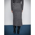 thumbnail image 5 of High Slitted Draped Midi Skirt, 5 of 5