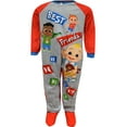 thumbnail image 2 of Cocomelon Boys CoComelon Best Friends Toddler Blanket Sleeper One Piece Pajama (4T), 2 of 2