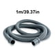 thumbnail image 5 of Wosthever Manguera de drenaje para lavadora, extremos dobles, a prueba de fugas, Flexible, grueso, Kits de extensión, colgador de gancho móvil, 0,8 Accesorios de baño 1m/Accesorios Wosthever HA061190-02B, 5 of 6