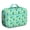 Greenish-blue-16, variant on Truck Themed Insulated Lunch Tote - Reusable Lunch Container with Portable Handle, Separate Mesh Compartment for Work & Hiking