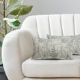 thumbnail image 5 of Dusty Blue Leaf Plant Lumbar Pillow Covers 12X20 Inch Herbs Botanical Fern Vintage Leaves Floral Decorative Pillow Cases Set of 2 Throw Pillows Farmhouse Home Decor For Sofa Couch Cushion Outdoor, 5 of 6