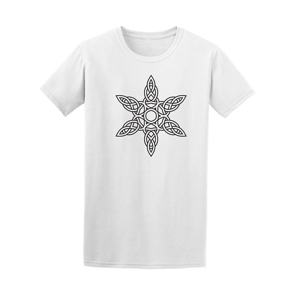 Contemporary Celtic Knot Star Men's Tee - Image by Shutterstock